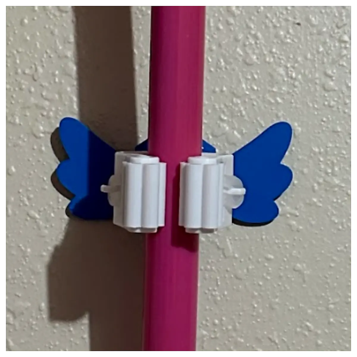 Mop Wand Holder Extender Adjustable Wall Mount Cleaning Tool Storage Organizer