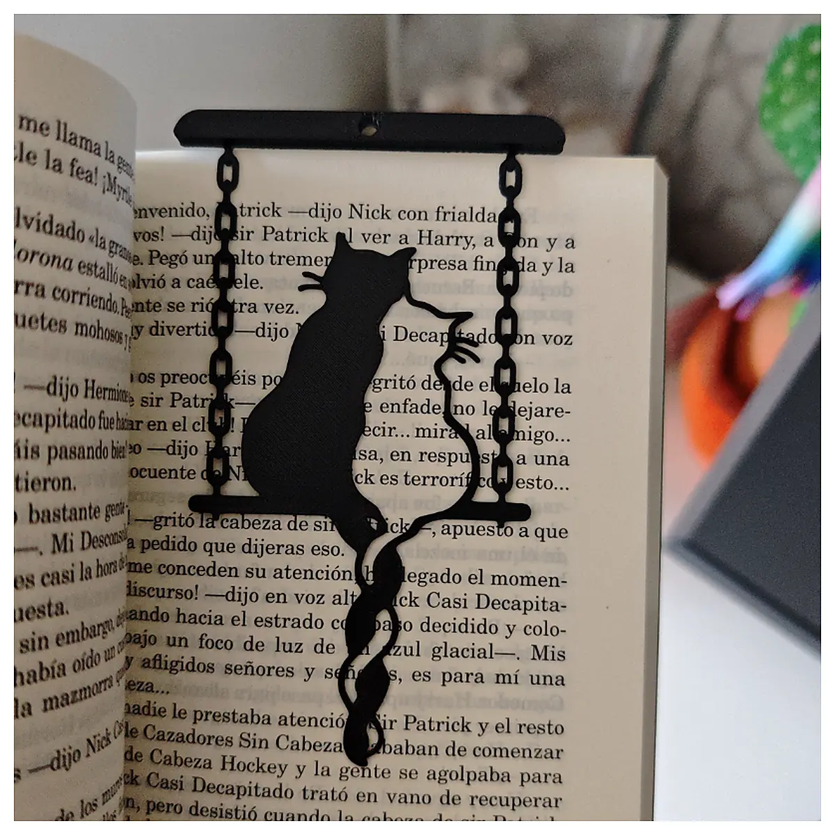 Cat Love Bookmark Pet Bookmark Cute Cat Gift Reading Marker Memorial Bookmark Keepsake