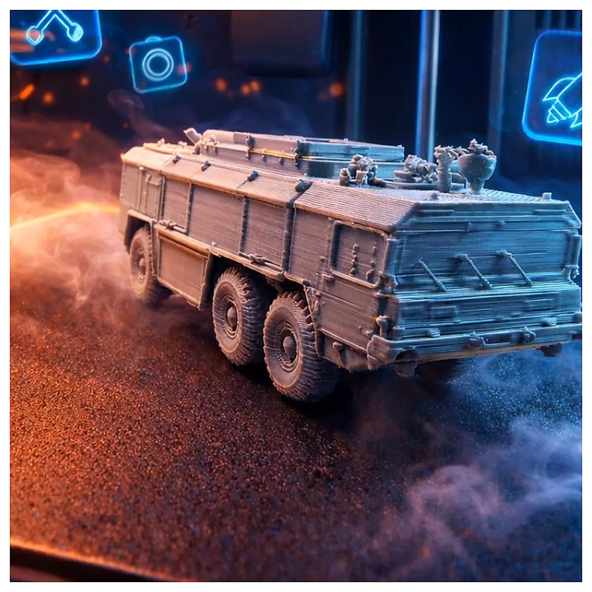 Firefighting Vehicle 3500 FlKfz 3500 Universal Repair Parts Emergency