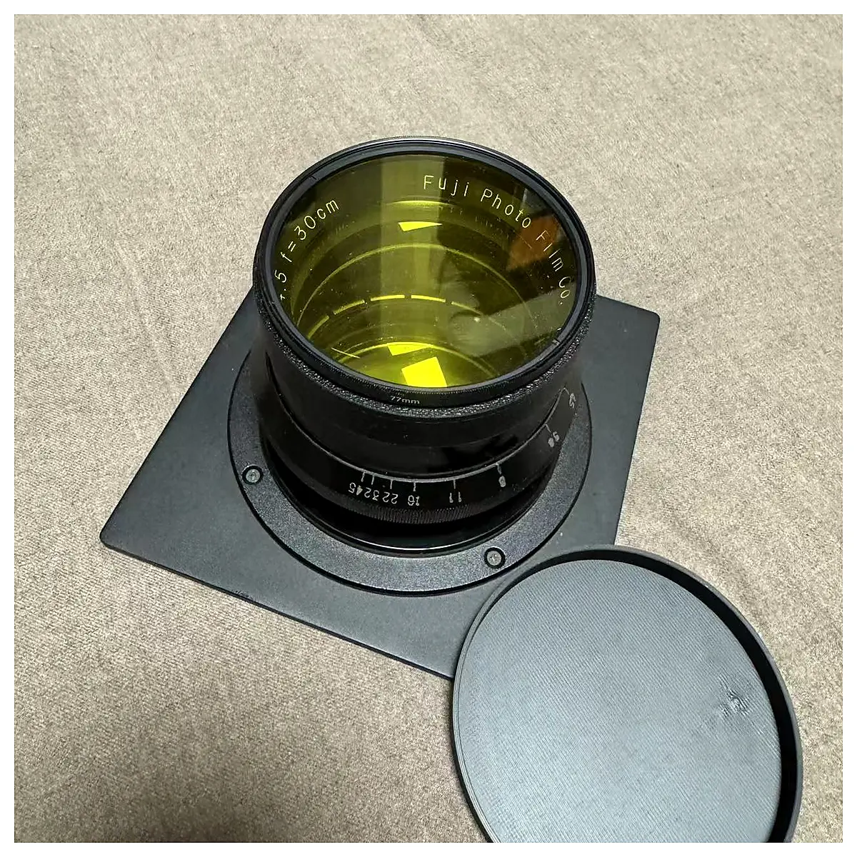 Fuji 300mm Filter Adapter Wet Plate Lens Accessory Universal Filter 76 77mm Wet Plate Photography