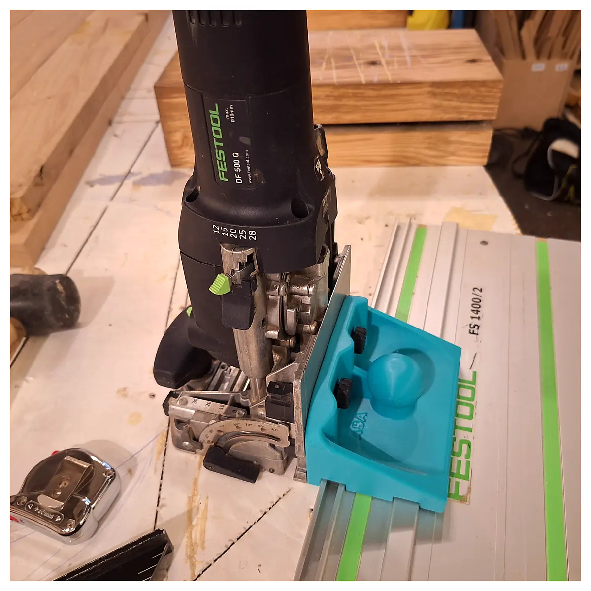 Festool Domino DF500 FS Rail Adapter Cutting Guide Rail System Parts Repair