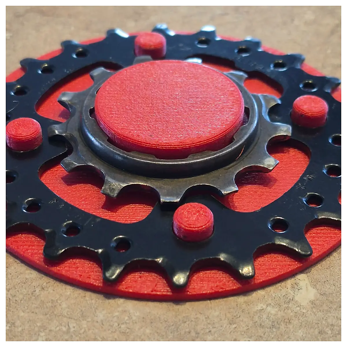 Welding Jig for 11 Tooth Chainring Laying Bike Chain Parts Installation Repair