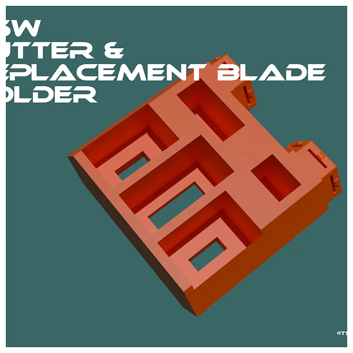 HSW Cutter Blade Holder Replacement Blades Repair Parts Maintenance Sharp Tool Accessories