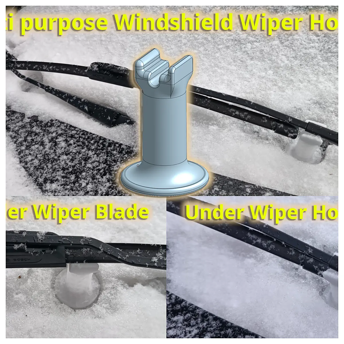 Multi purpose Windshield Wiper Holder Universal Wiper Arm Accessory Replacement Parts Repair