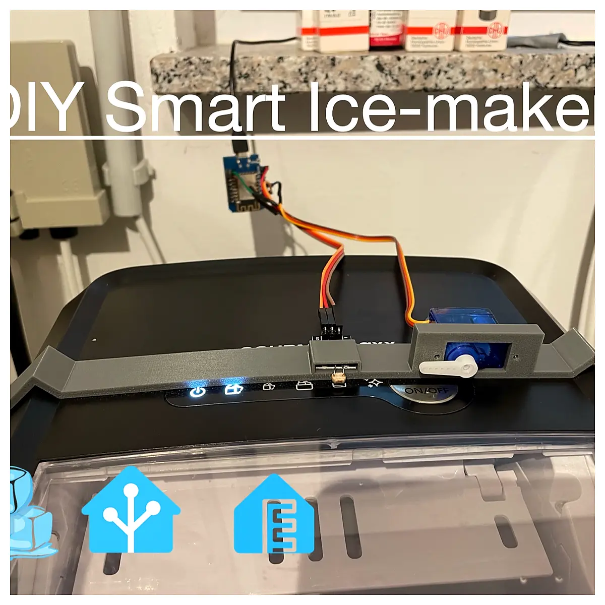 DIY Smart Ice Maker Build Your Own Ice Machine Ice Maker Parts Maker Universal Ice Generator
