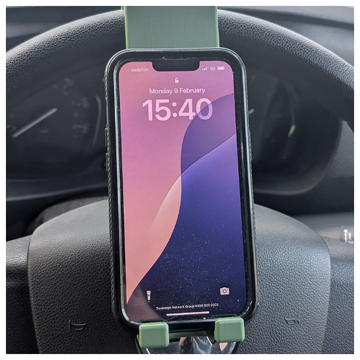 Car Phone Holder Steering Wheel Mount Phone Holder Car Mount Phone Support Vehicle Accessories Phone Stabilizer