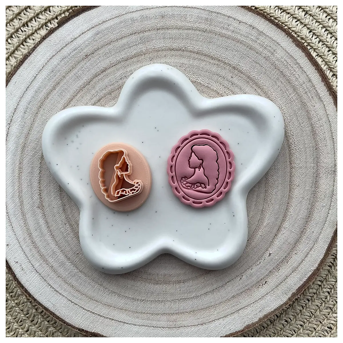 Polymer Clay Earrings Stamp Tool DIY Crafting Accessories Jewelry Making Supplies Creative