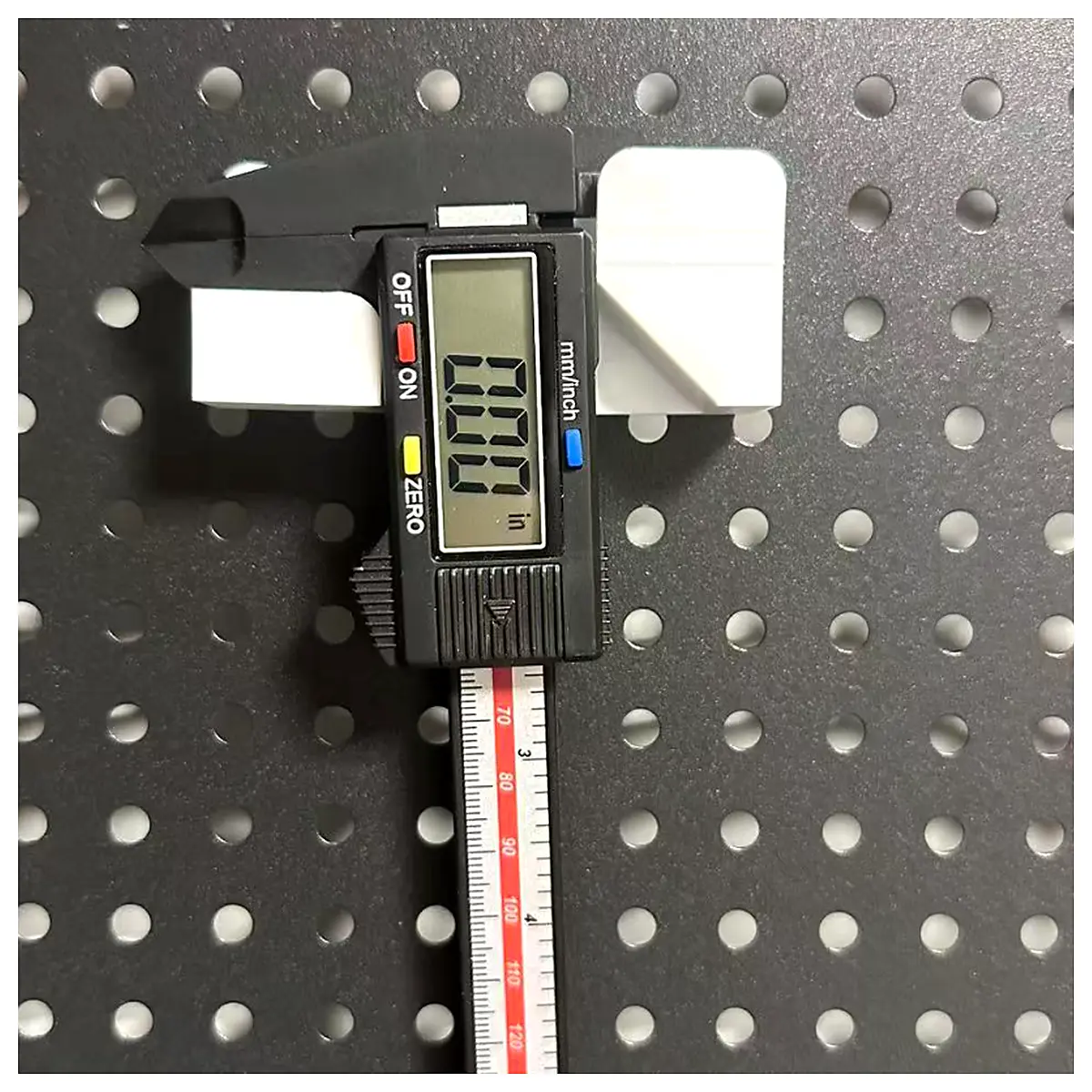 6MM Pegboard Caliper Holder Measurement Tool Precision Repair Parts Specifications