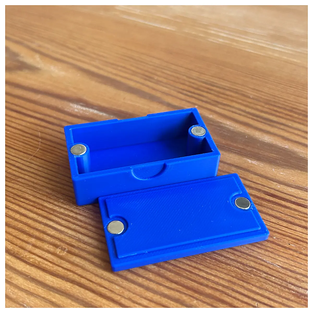 Small Magnetic Box 55x30mm Magnetic Parts Magnetic Container Mini Storage Magnetic Beads Accessories