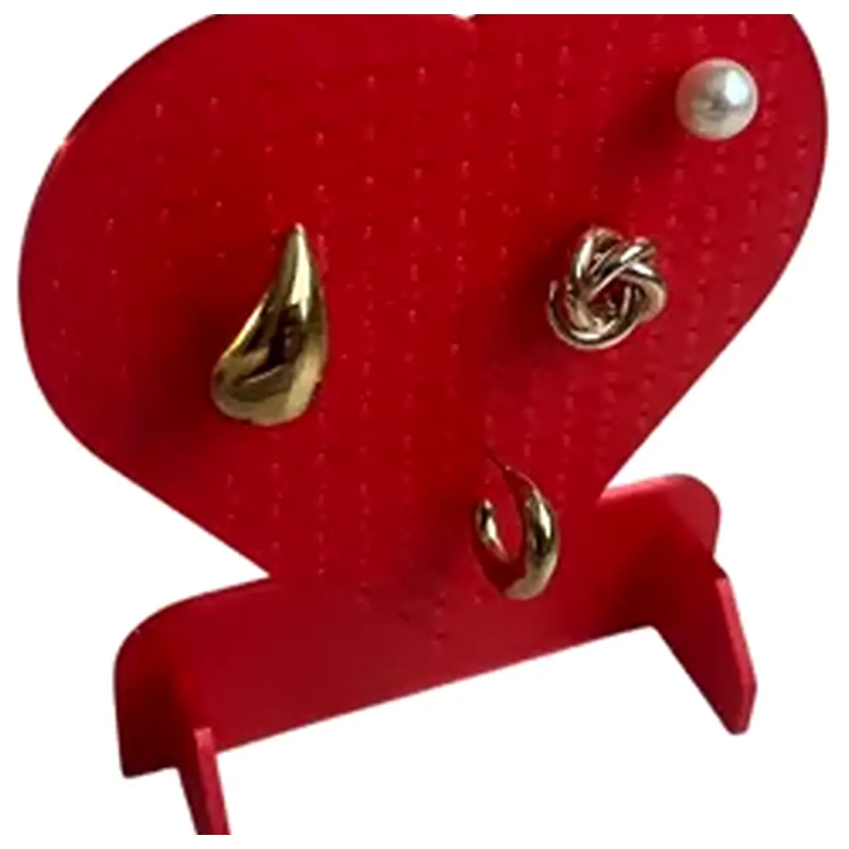 Earring Stand Jewelry Display Gift Valentine s Day Jewelry Organizer Storage Universal Stand