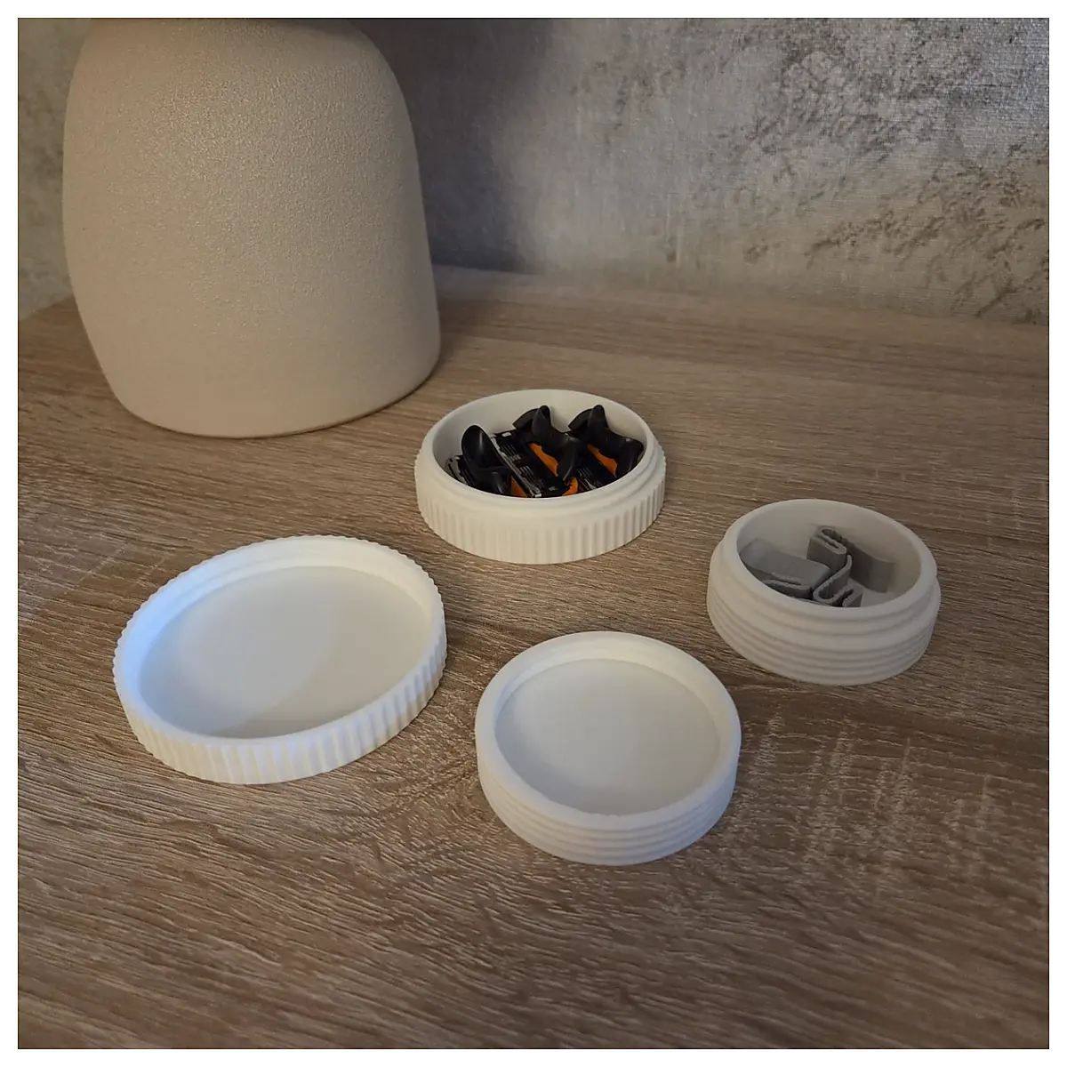 Small Round Box Parts Repair Maintenance Universal Replacement Fix Assembly