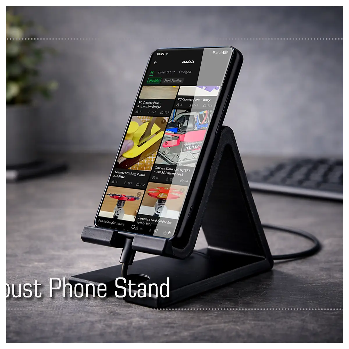 Phone Stand Cable Slot Wireless Charging Stand Adjustable Phone Holder Mobile Accessories Phone Stand Support