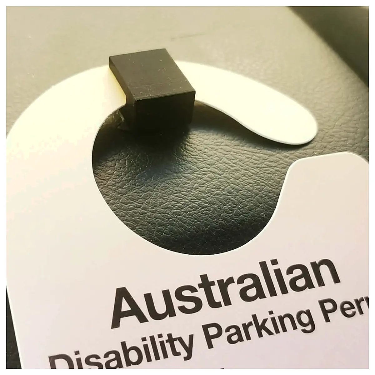 Disability Parking Hook Universal Access Device Parking Permit Accessory Ease of Use Convenient Installation Car Parts