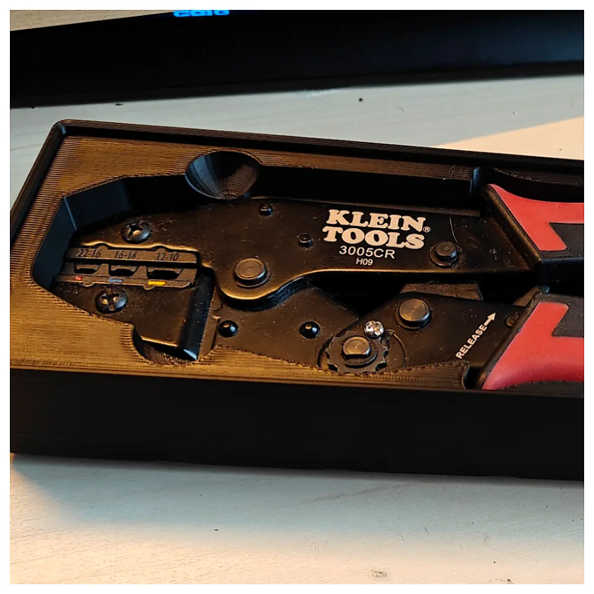 Gridfinity 2x6x55 Crimper Tool Universal Cable Management Accessories Repair Parts Replacement Klein 3005CR