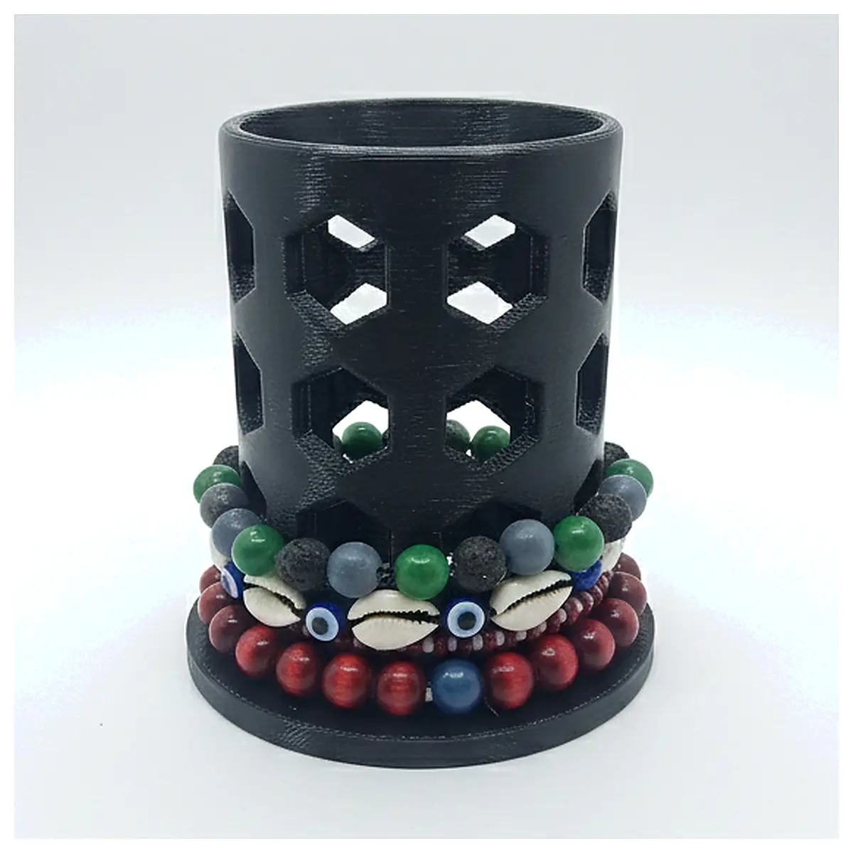 Watch Stand Organizer Bracelet Holder Phone Stand Hexagonal Display Shelf Storage Accessories Universal Organizer