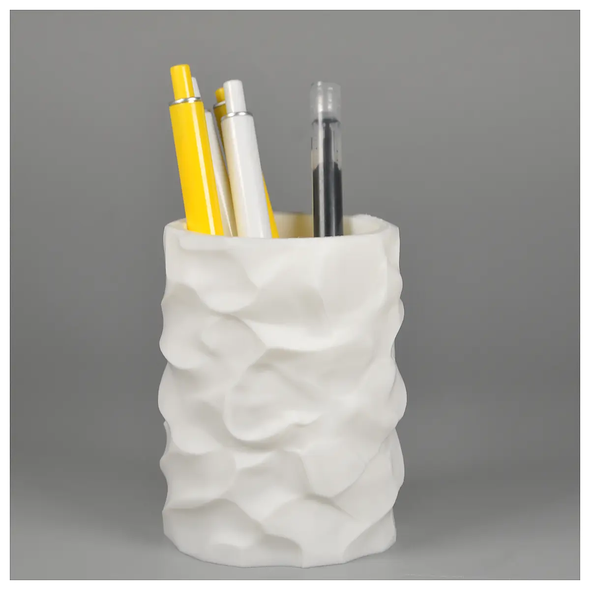Wavy Pen Holder Creative Desktop Stand Drawing Tools Pen Holder Multi functional Support Stable Art Supplies