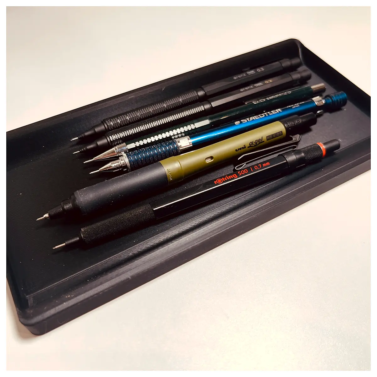 Pen Organizer Tray Multi Function Pen Holder Desk Storage Supplies Parts Repair Accessories