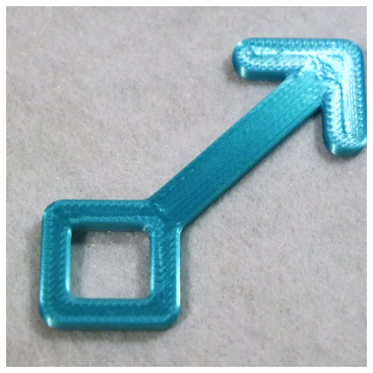 Removable Male Symbol Shopping Cart Coin Parts Repair Replacement Collectible Symbol Accessories