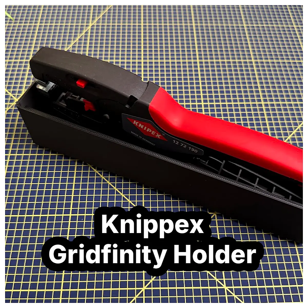 Gridfinity Tray Organizer Cable Stripper Tool Parts Accessories Electronic Components Storage System