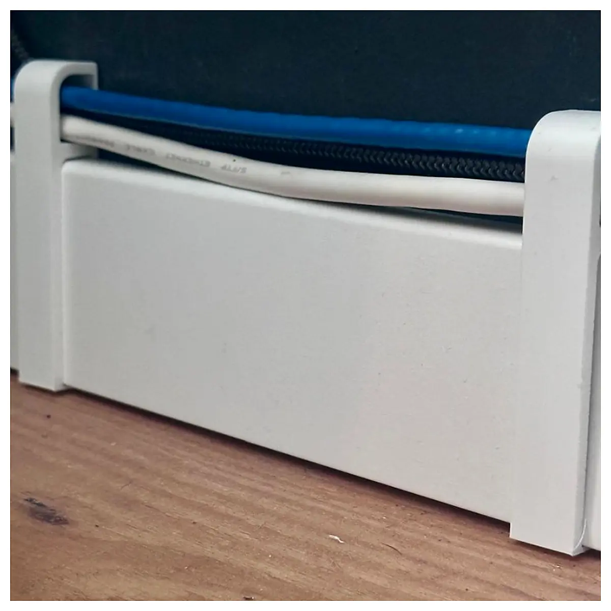 No Drill Cable Clip 1658mm Baseboard Cable Management Clips Wire Organizer Accessories Cable Holders