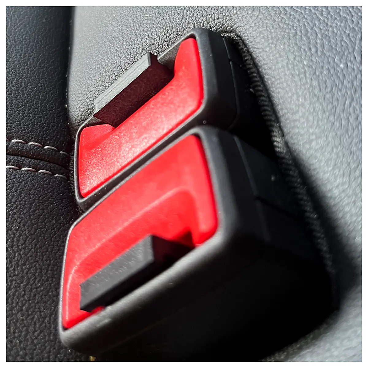 Car Rear Seatbelt Clip 3 Pieces Universal Parts Repair Installation Accessories