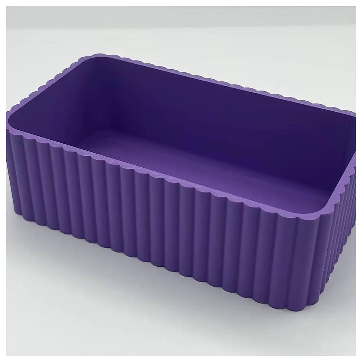 Ribbed Container Storage Solutions Durable Boxes Organize Supplies Parts Repair