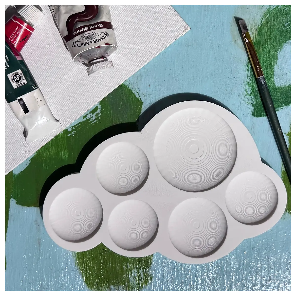 Cloud Paint Palette Blend Face Paint Hydrating Pigments Multi Options Illumination