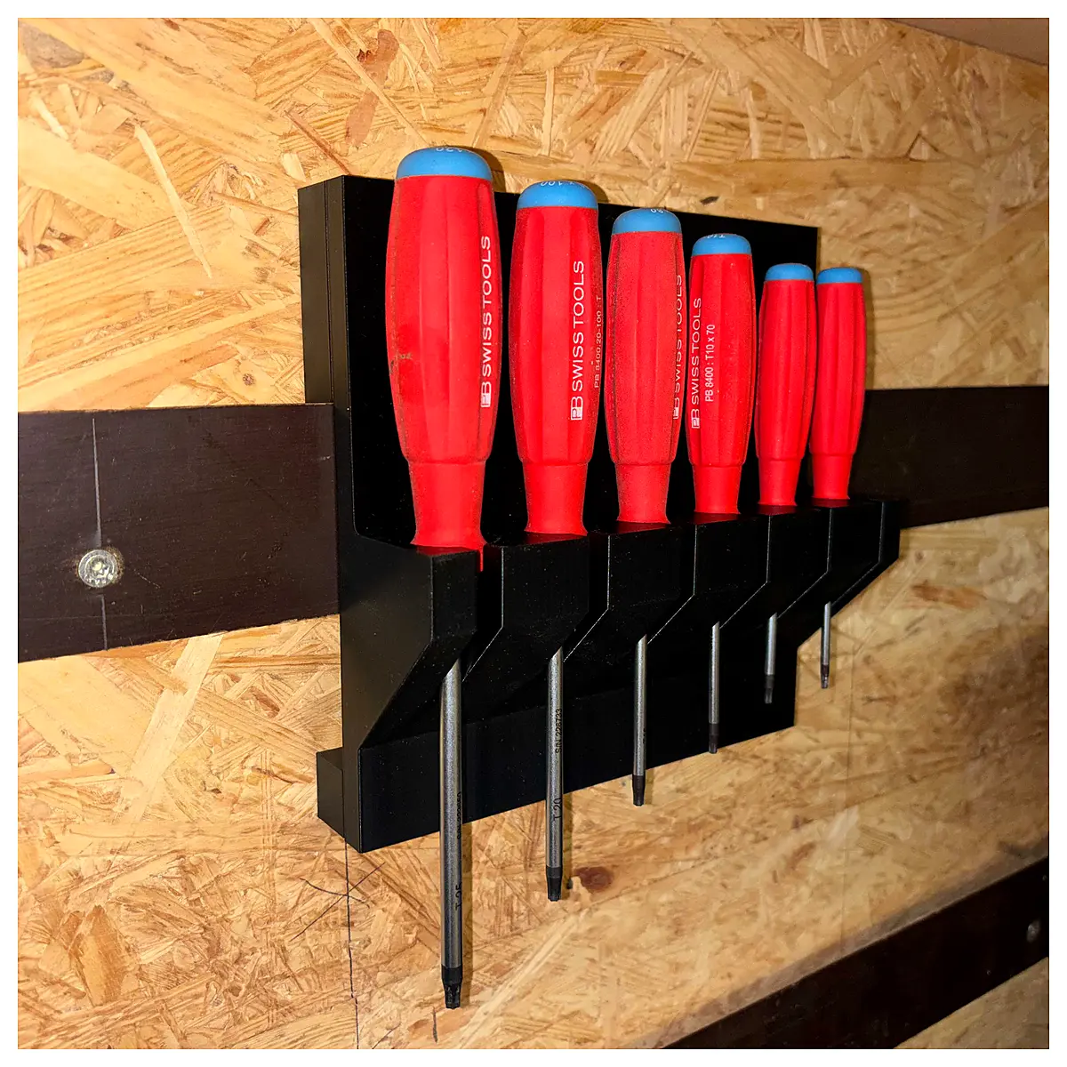 PB Swiss Tools Screwdriver Holder SwissGrip Organizer Tool Storage Screw Driver Accessories Repair Parts