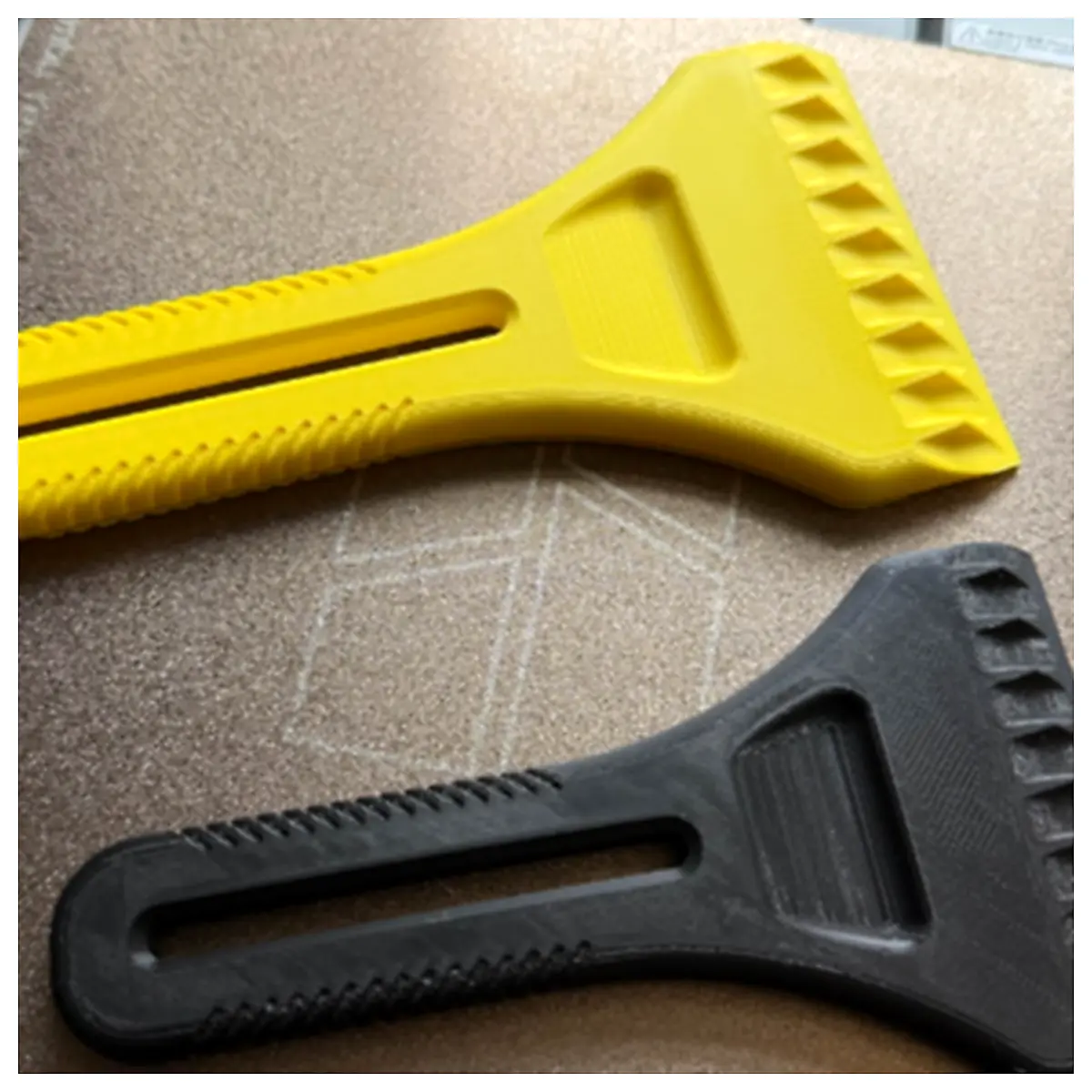 Ice Scraper Ice Removal Tool Winter Freeze Snow Scraper Cleaning Anti Slip