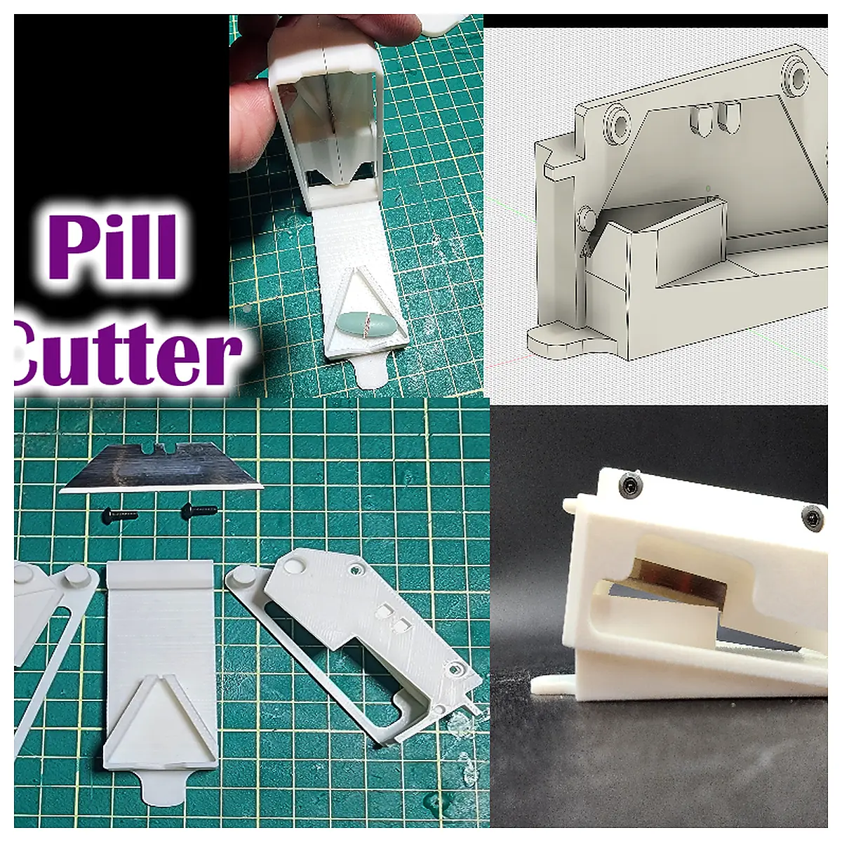 Pill Cutter Tablet Cutter Medication Slice Cutter Pill Snipper Tablet Cutting Tool Pill Break Aid