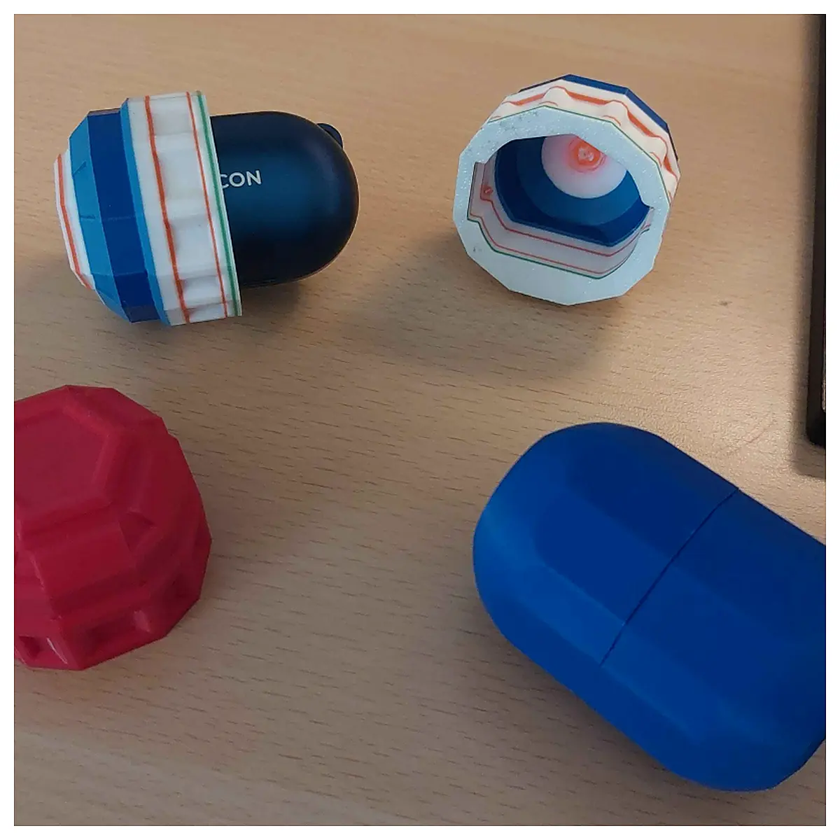 Wireless Earbud Case Universal Shell Cover Protection Repair Parts Storage Case Housing