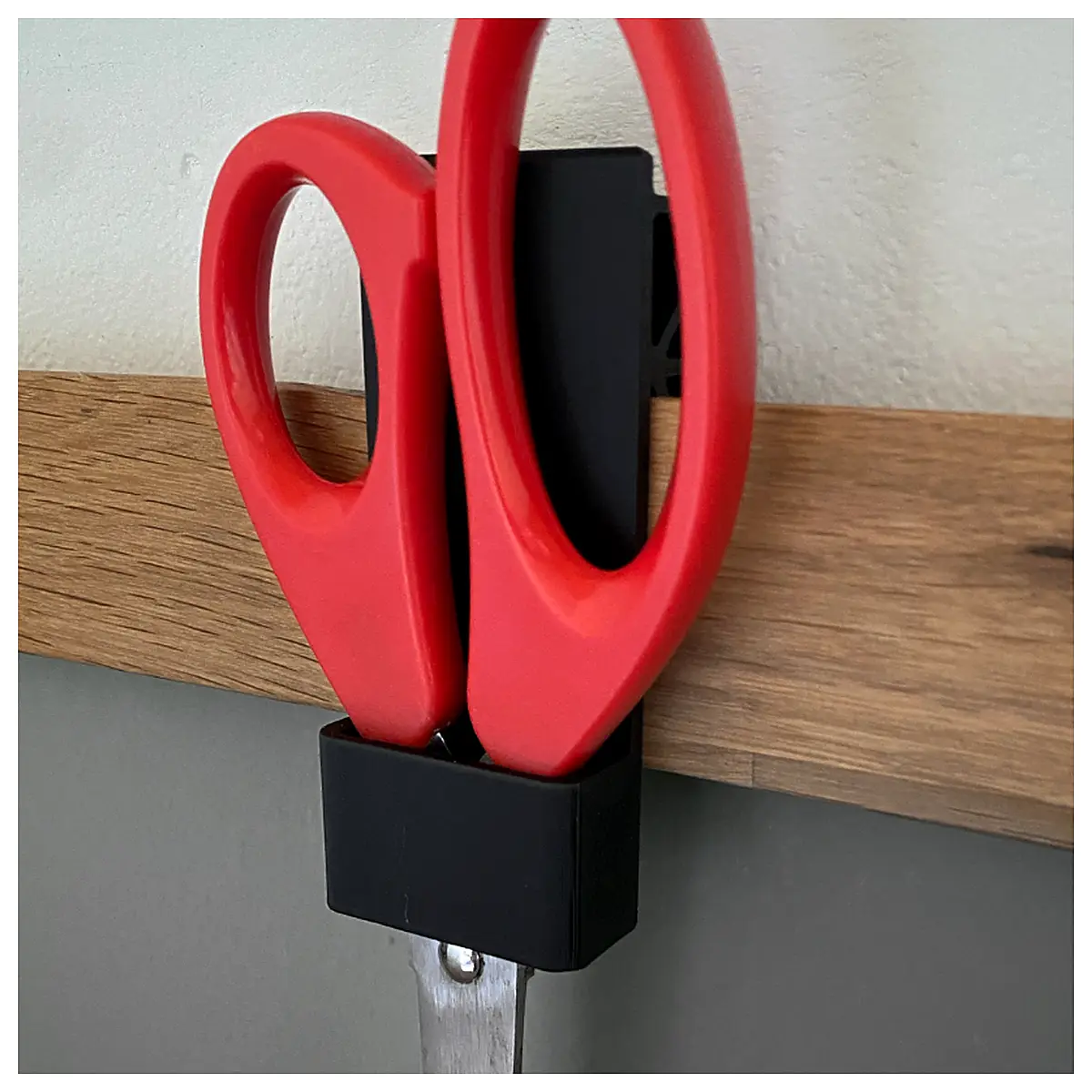 French Cleat Scissor Holder Scissor Clamp Tool Adjustable Scissor Support System