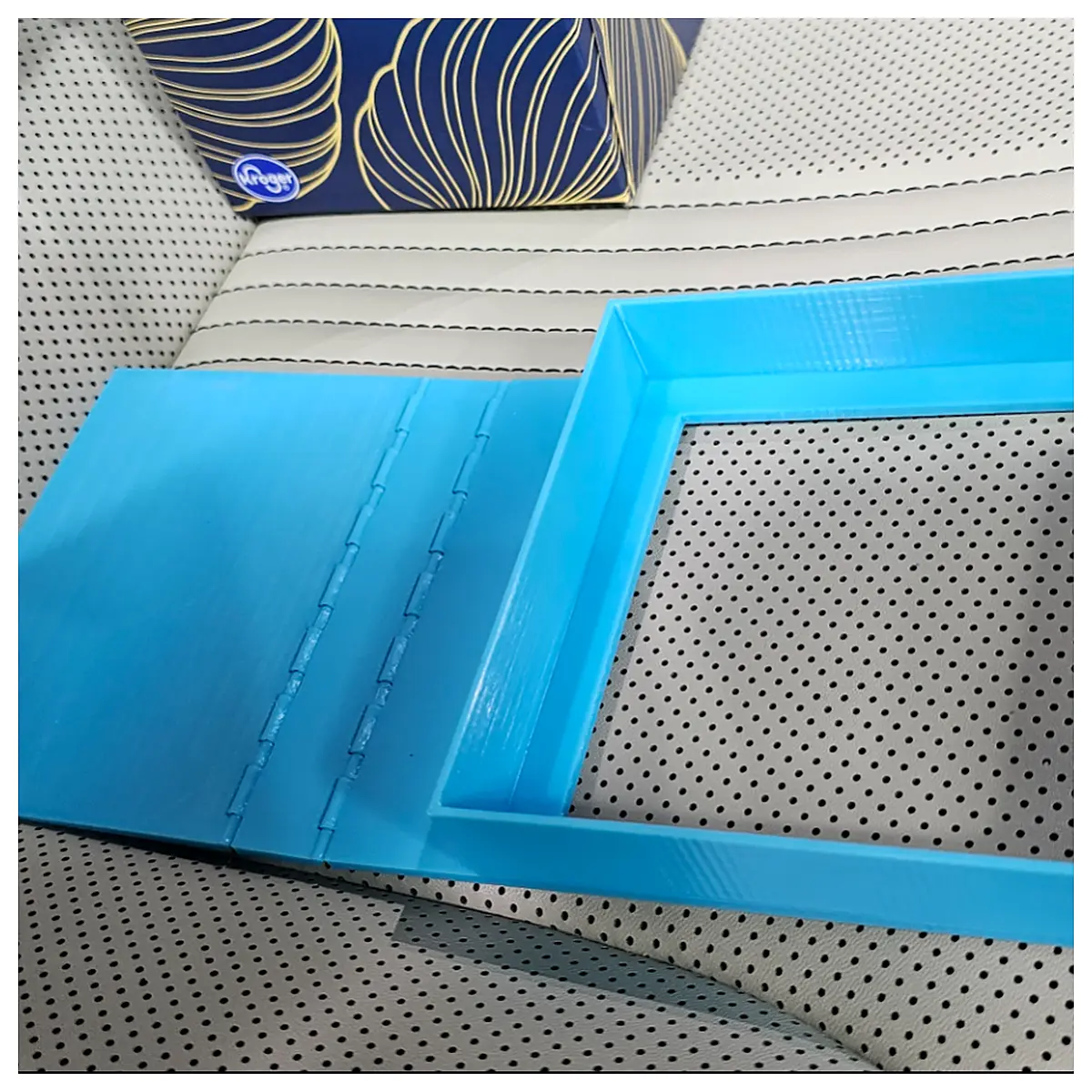 Car Tissue Box Holder Organizer Universal Car Accessories Parts Repair Caddy