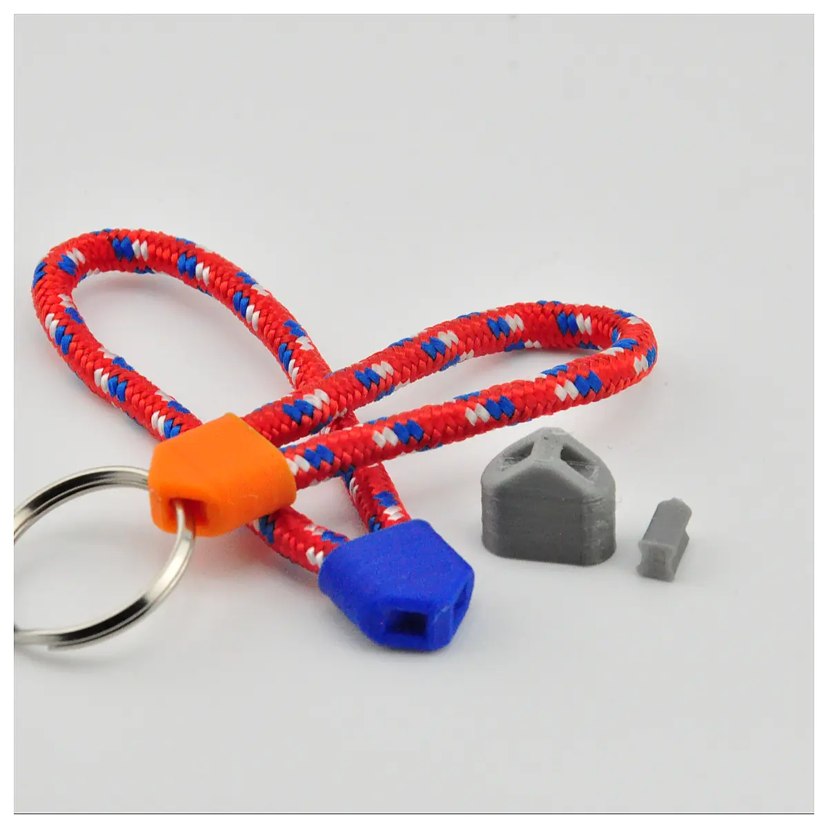 Paracord Keychain Multi Tool Emergency Survival Gear Outdoor Hiking Camping Rope Accessories Repair