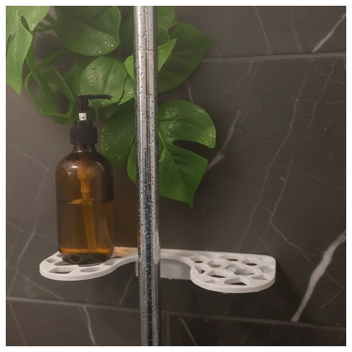 Organic Shampoo Holder Voronoi Style Storage Basket Shelf Organizer Parts Repair