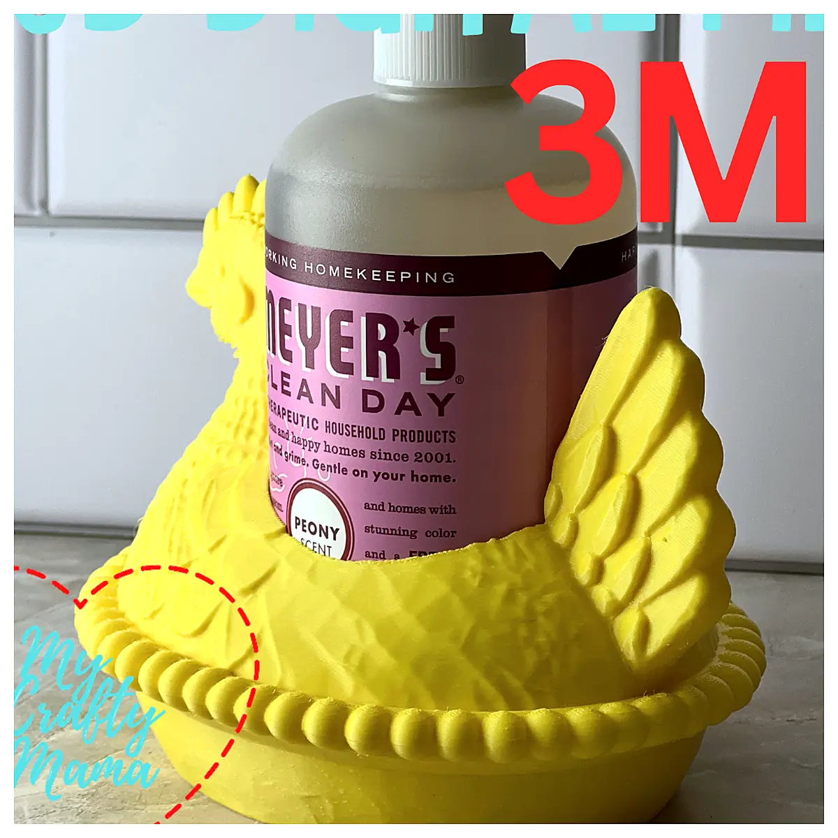 Mrs Meyers 125oz Soap Dispenser Holder Universal Fits Replacement Parts Repair
