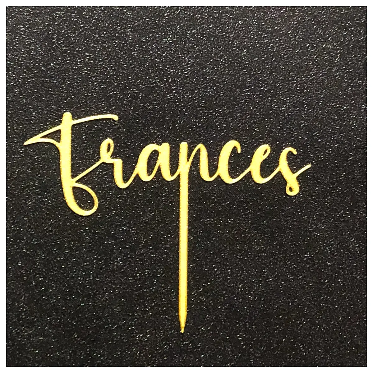Wedding Cake Topper Frances Elegant Cake Decoration Birthday Party Supplies Anniversary Celebration