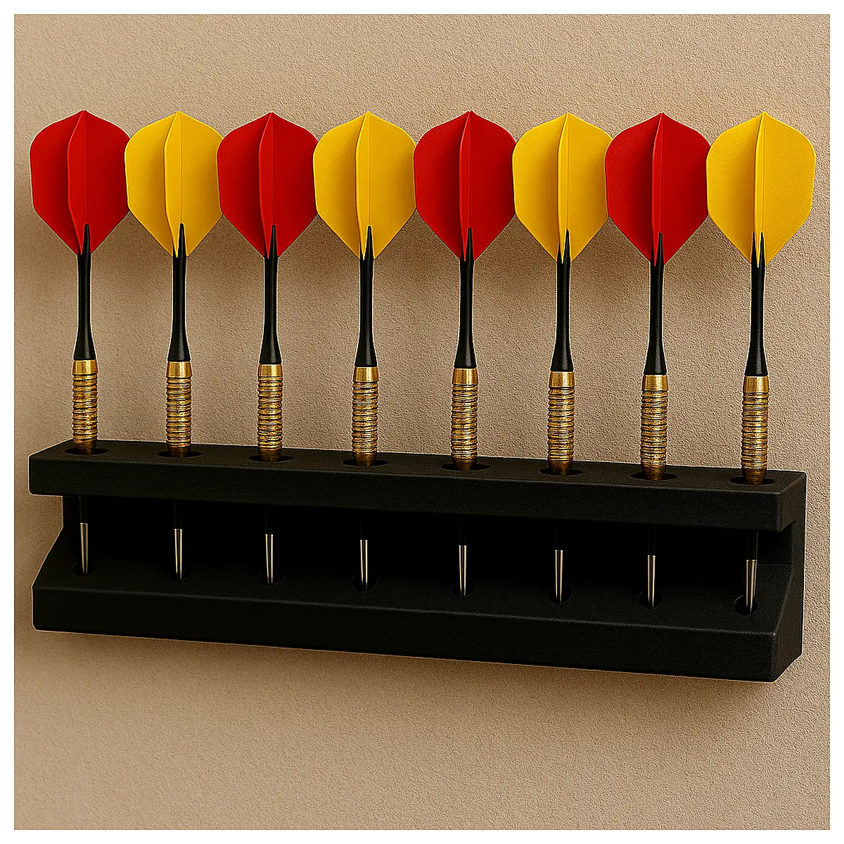 Wall Dart Holder 9 Darts Wall Mount Bracket Dartboard Accessories Dart Storage System Universal