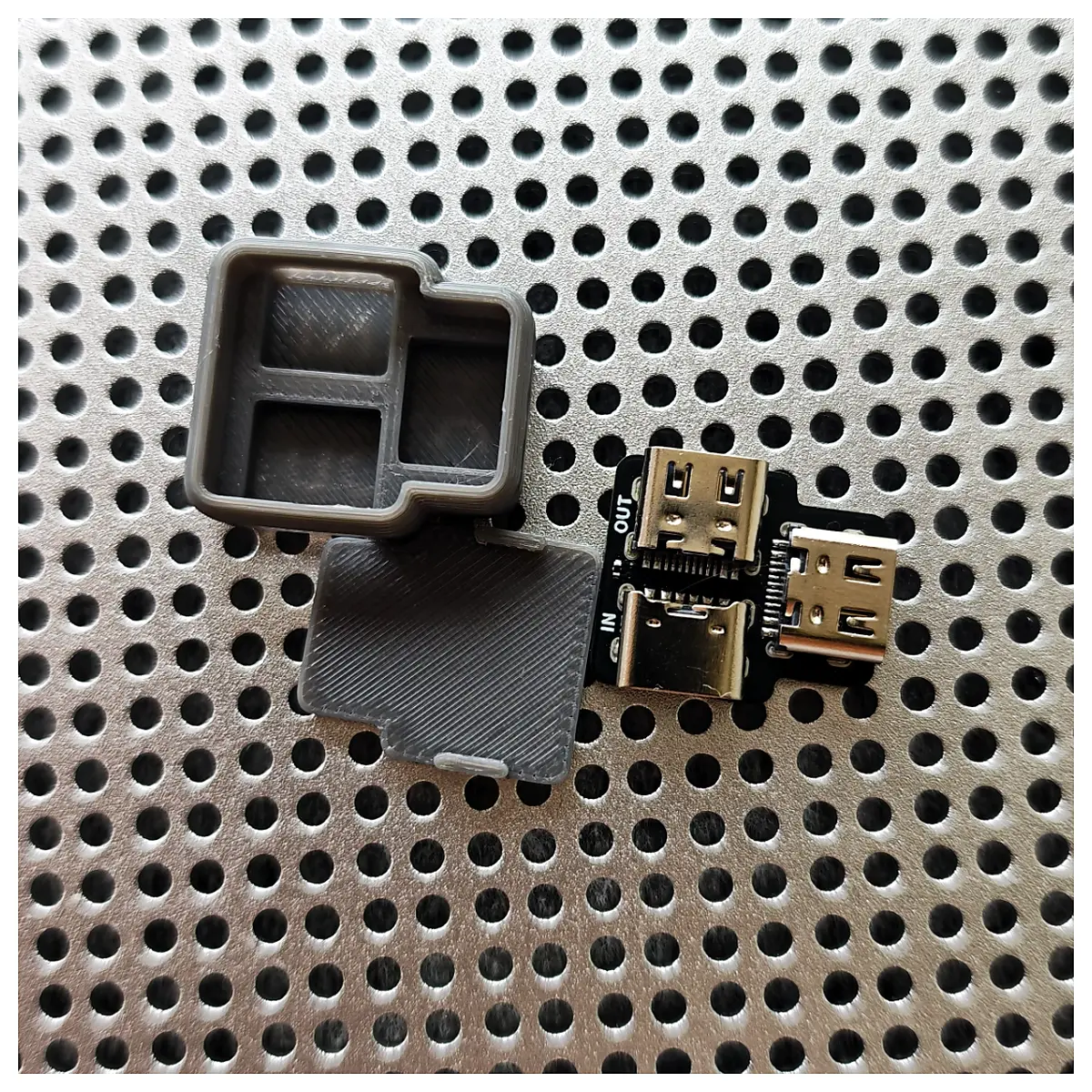 Type C Splitter Case Protective Sleeve Phone Accessories Repair Adapter Multi Function Compatibility
