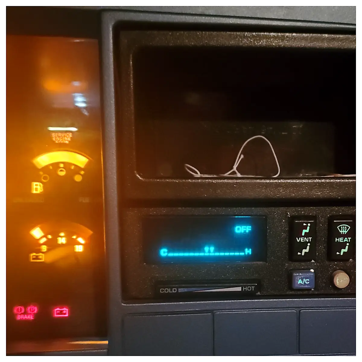 1988 Chevy AC Control Panel Replacement Parts Auto HVAC Repair Universal