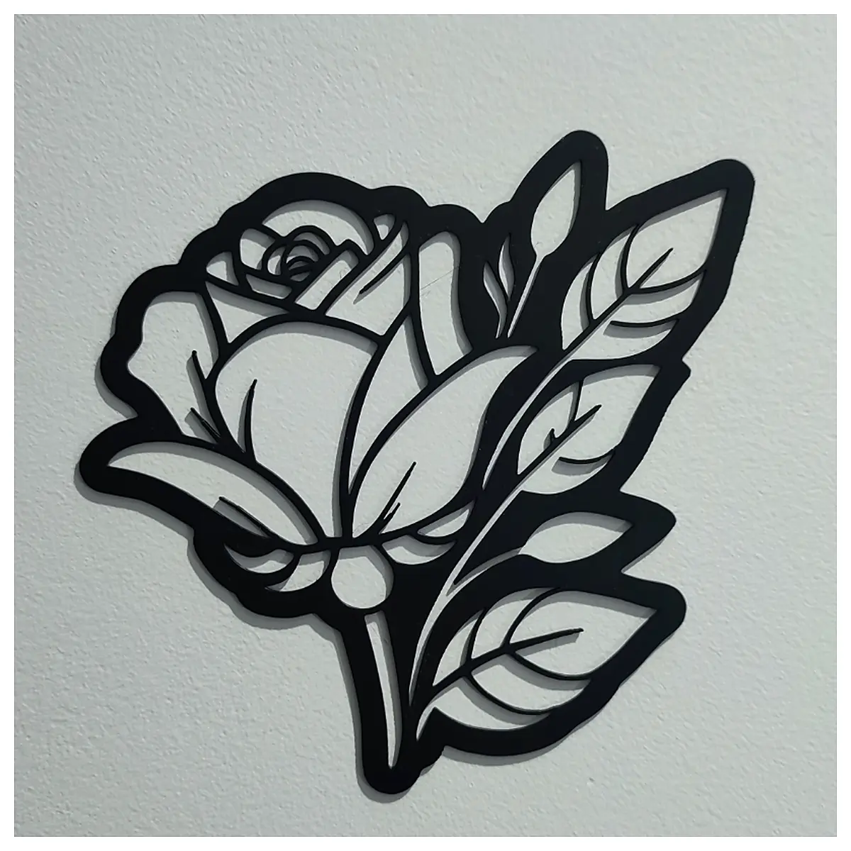 Rose Wall Art Decor Wall Hanging Floral Wallpaper Romantic Decor Quality Wallpaper Roses