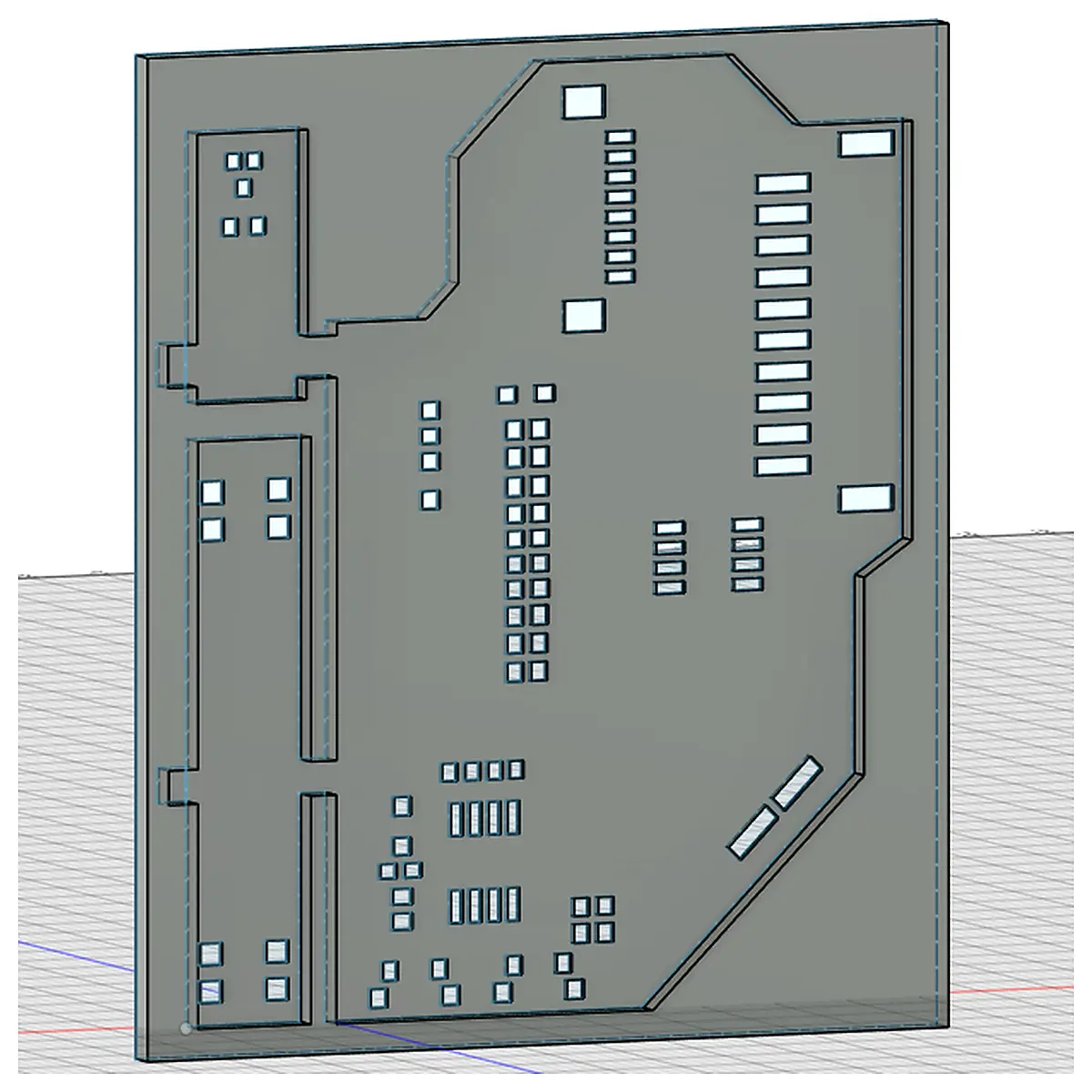 BMCU Pro Stencil Parts Replacement Repair Template Printing Accessories Print Parts Print Board Repair Parts