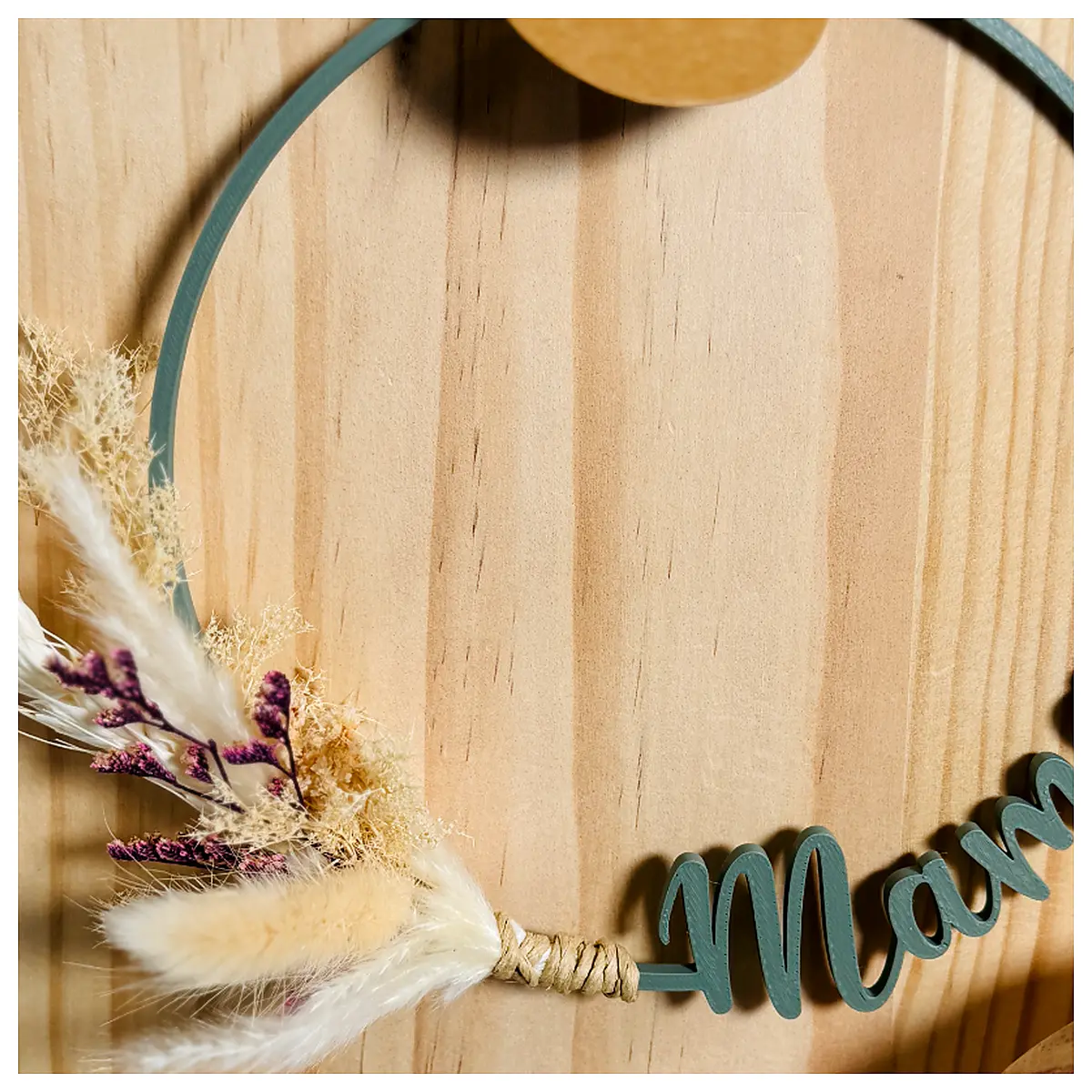 Flower Wreath Mom Grandma Sister Gift Festive Decor Christmas Wreath Floral Arrangement