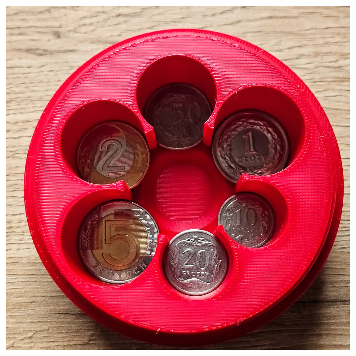 Coin Sorter Box Currency Organizer Coin Separator Lid Coin Collection Storage Sorting