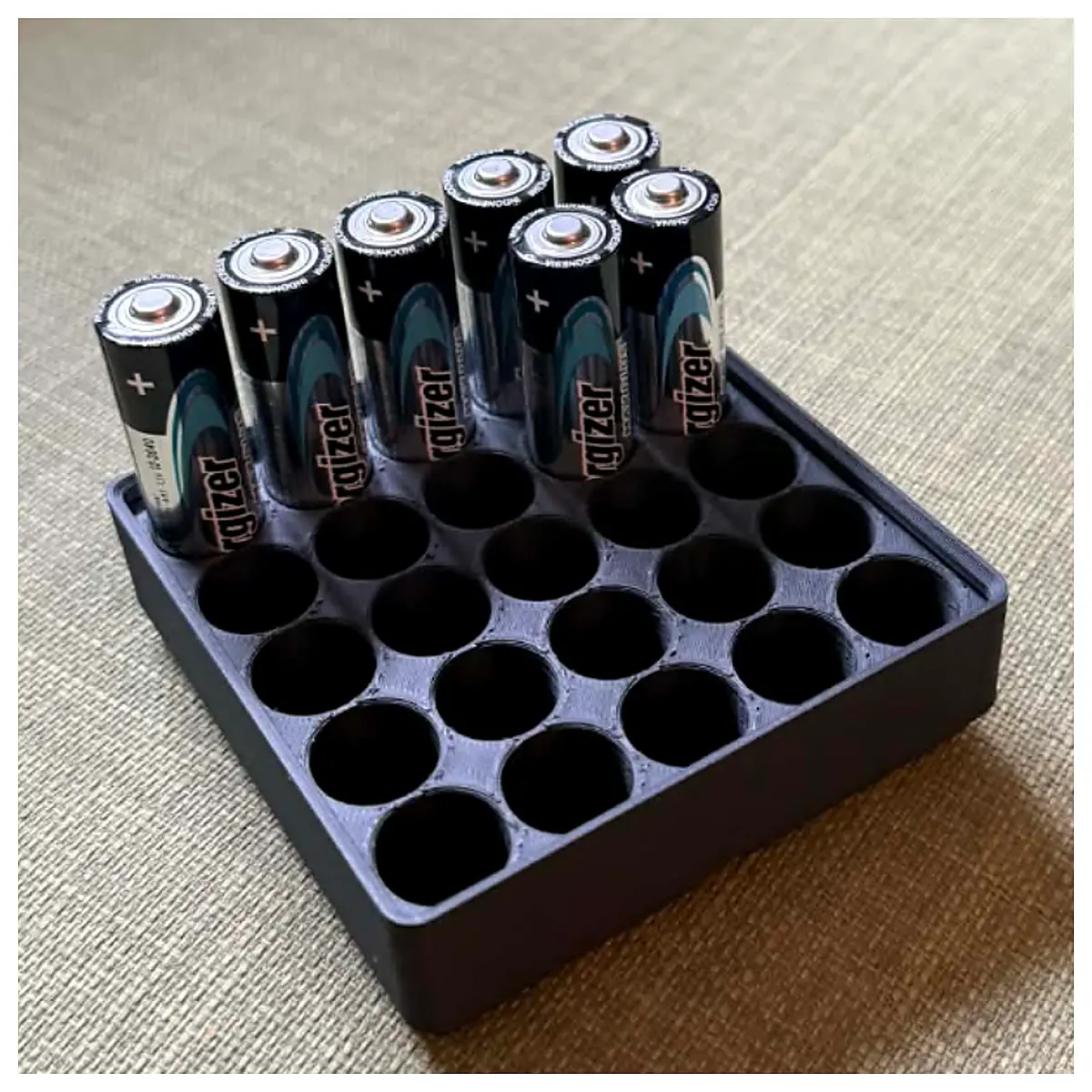 AA Battery Organizer Box Storage Case Multi Use Battery Holder Battery Storage Repair Parts Universal