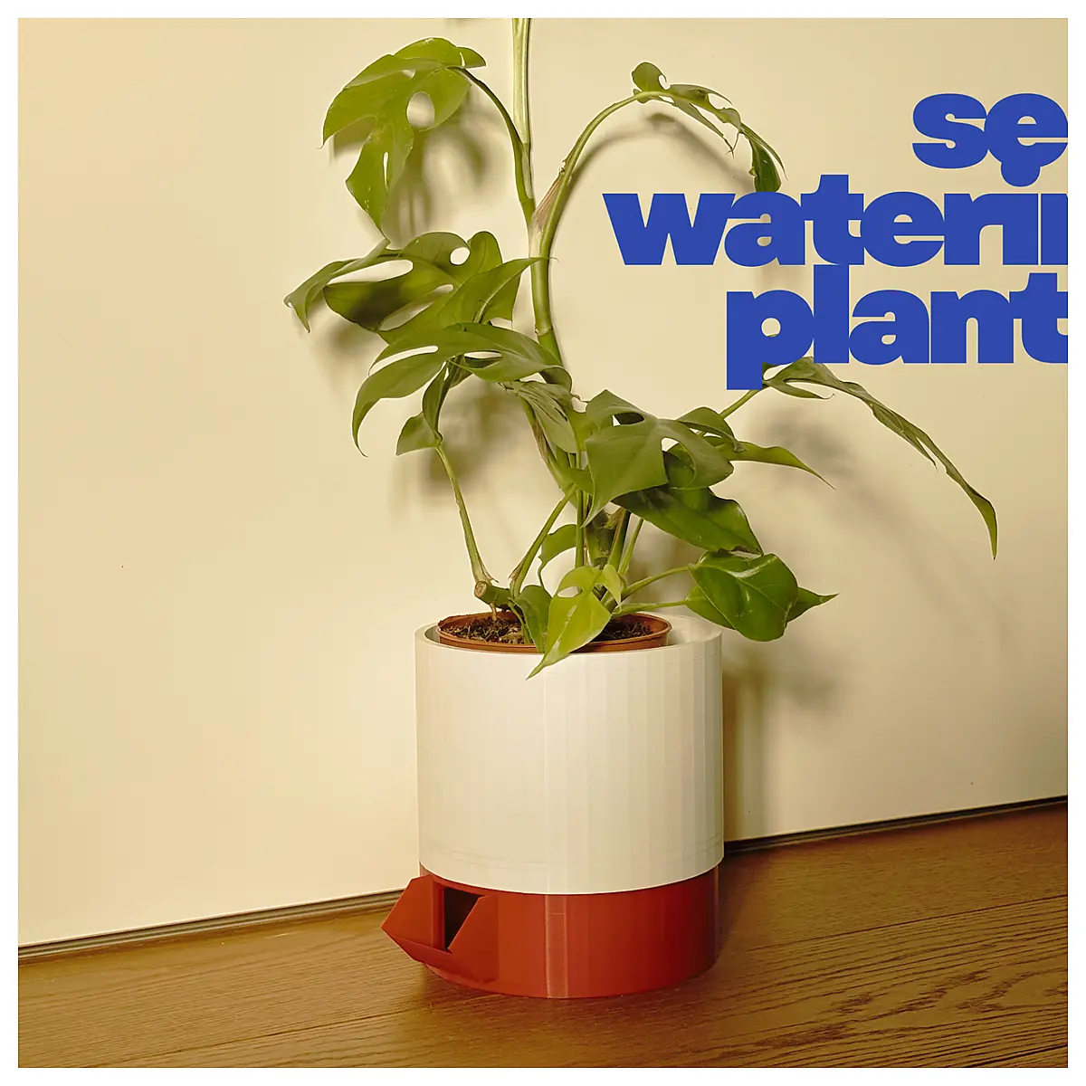 Self Watering Planter Automatic Watering Planter Smart Planter Plant Pot Gardening Water System Planter Stand
