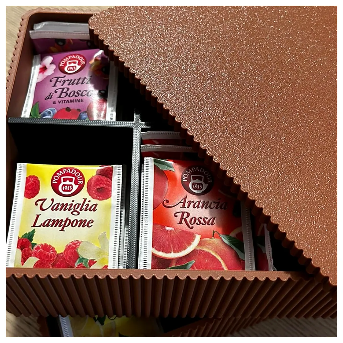 Tea Bag Organizer Holder Multi Purpose Tea Set Shelf Tea Accessory Storage for Tea Lovers Supplement Storage