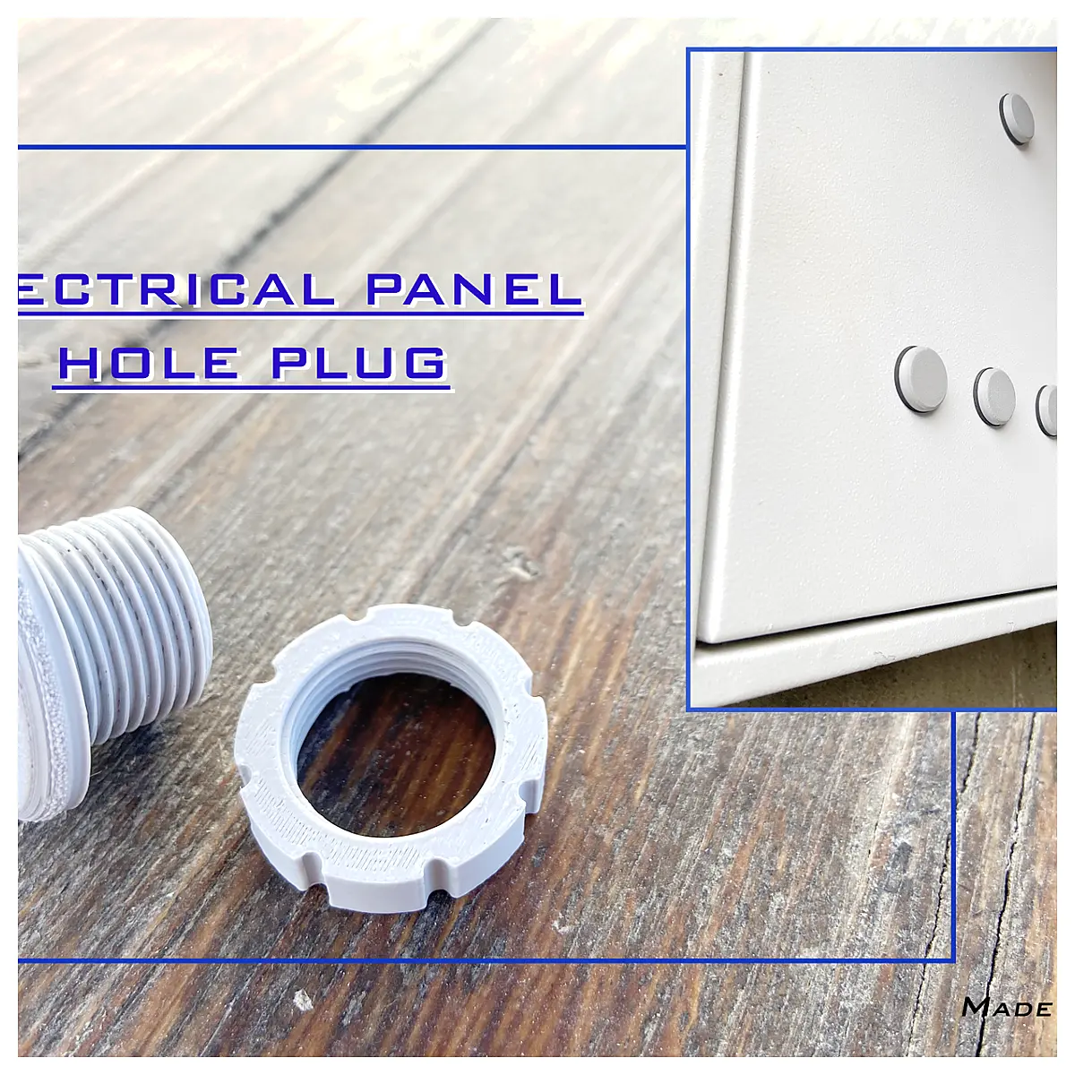 Electrical Panel Hole Plug 22mm Universal Repair Fill Spacers Electrical Box Filler Parts