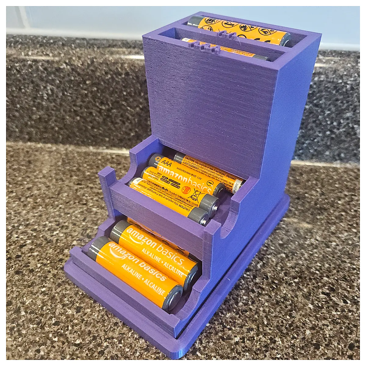 Battery Organizer Holder AA AAA 13 AA 10 AAA Battery Organizer Case Universal Multi
