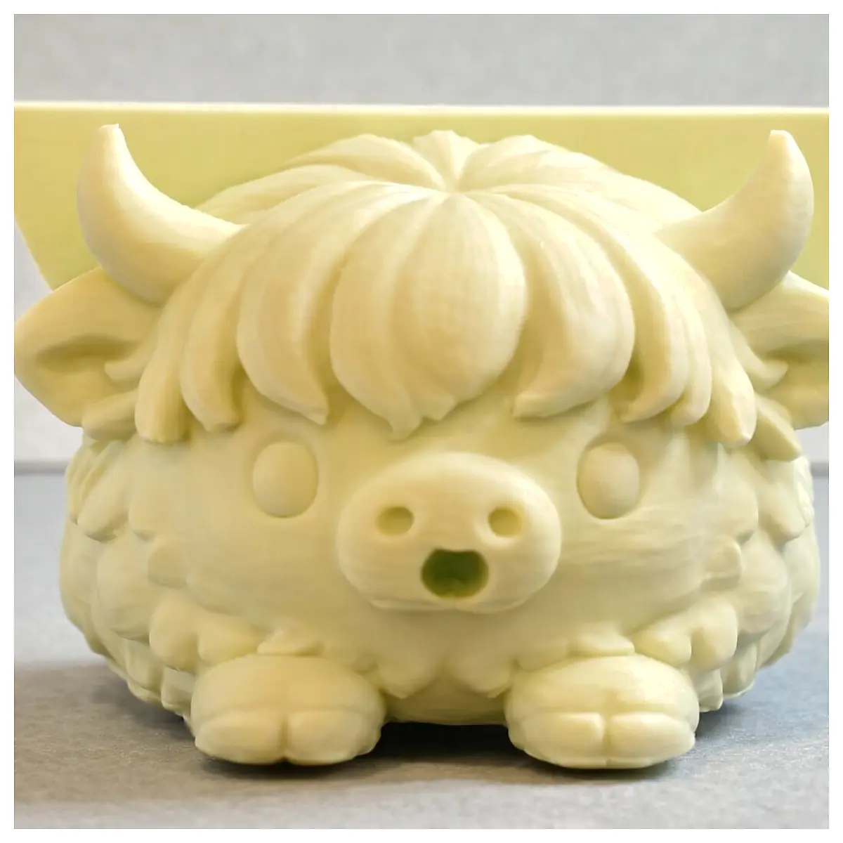 Clyde Highland Cow Scrub Daddy Holder Kitchen Organizer Bathroom Accessories Car Cleaning Storage Multi Purpose